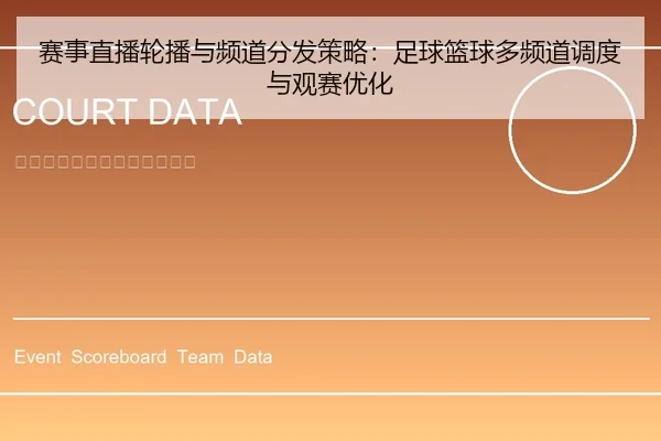 赛事直播轮播与频道分发策略：足球篮球多频道调度与观赛优化